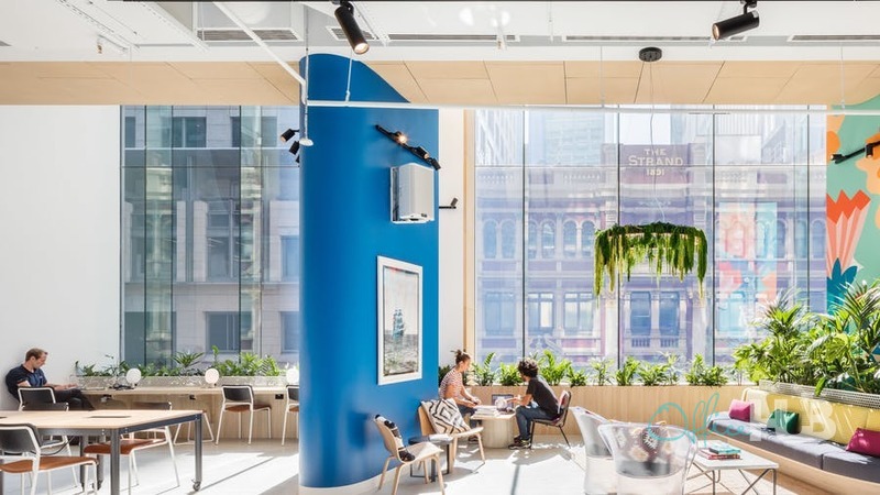 5 Person Coworking Desk