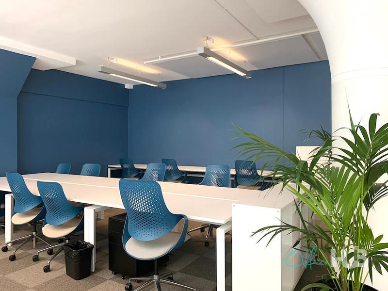 3 Person Coworking Desk