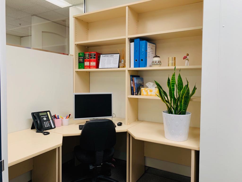 1 Person Coworking Desk