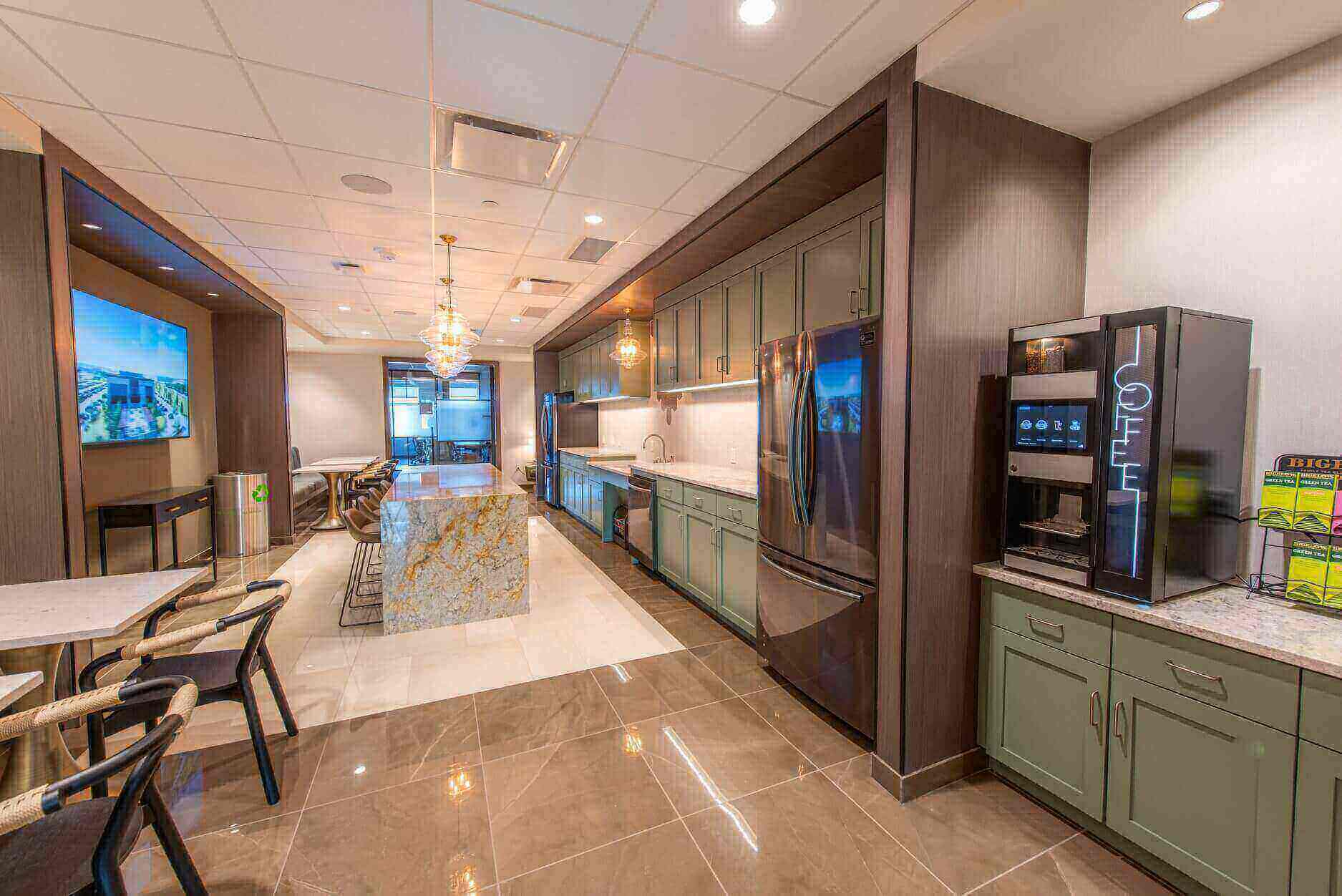 5 Person Coworking Desk