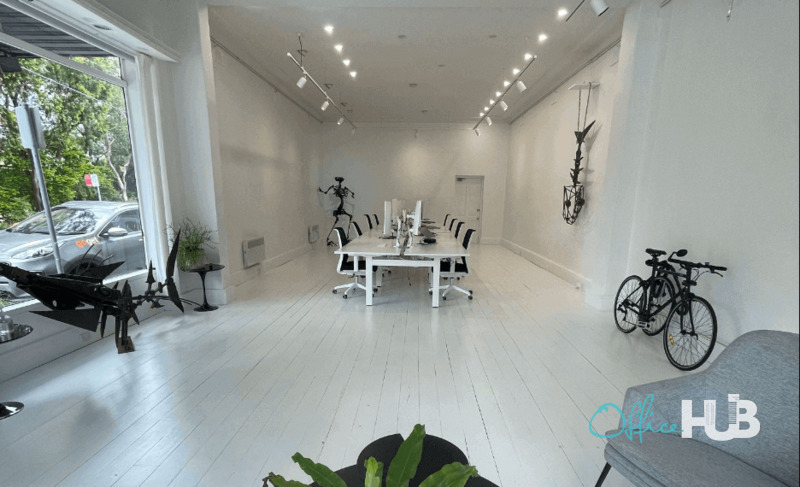 6 Person Coworking Desk