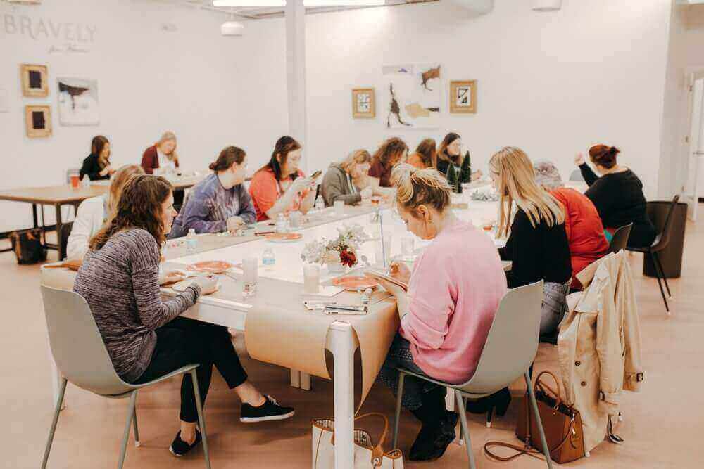 1 Person Coworking Desk