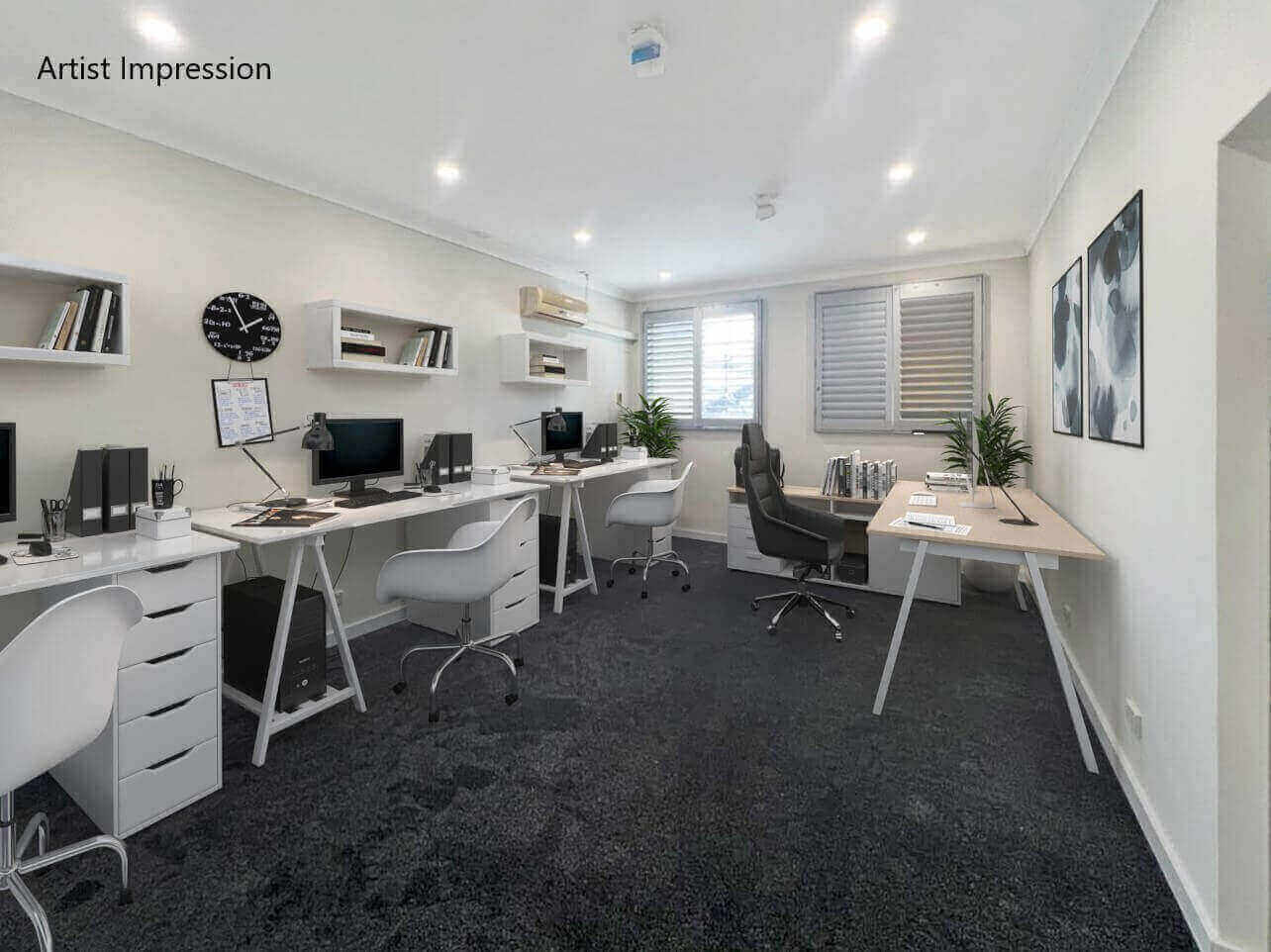 4 Person Private Office