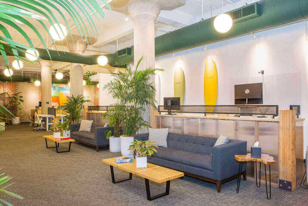 1 Person Coworking Desk