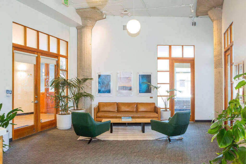 2 Person Coworking Desk