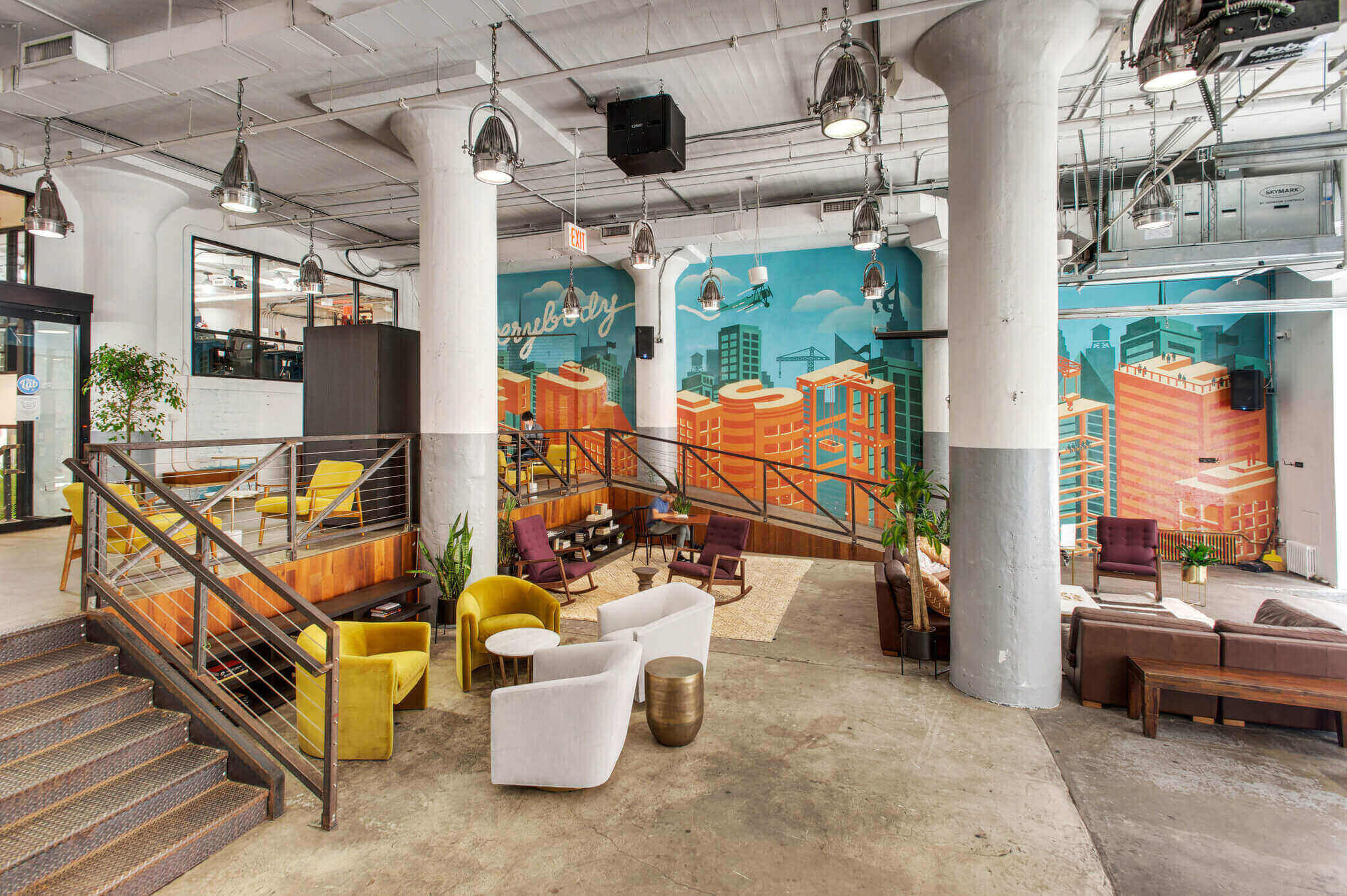 1 Person Coworking Desk