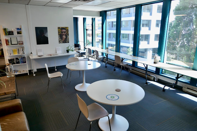 3 Person Coworking Desk