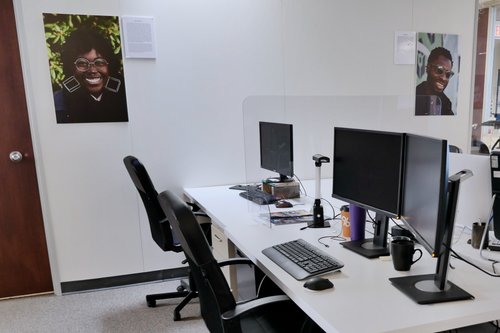 2 Person Coworking Desk