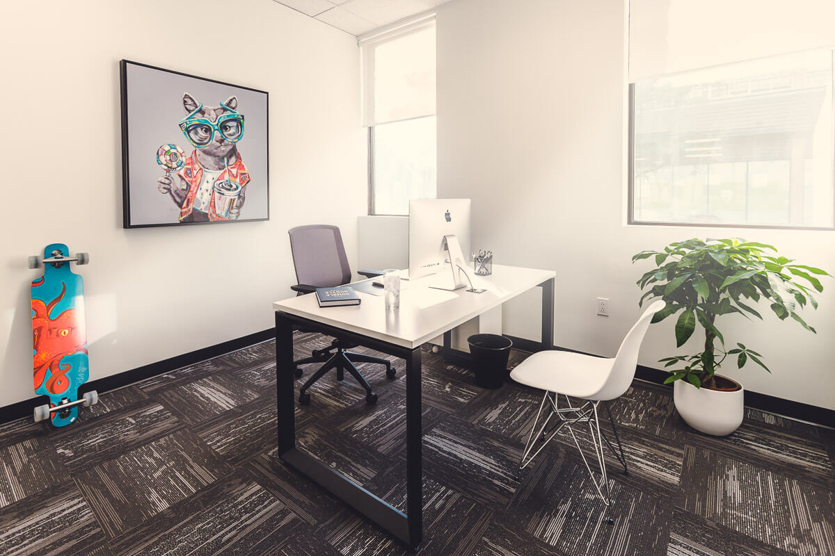 1 Person Coworking Desk