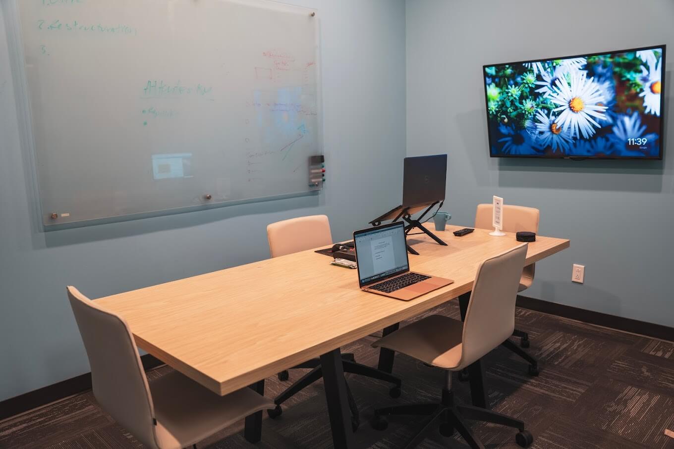 2 Person Coworking Desk