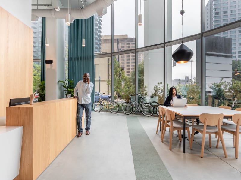 1 Person Coworking Desk