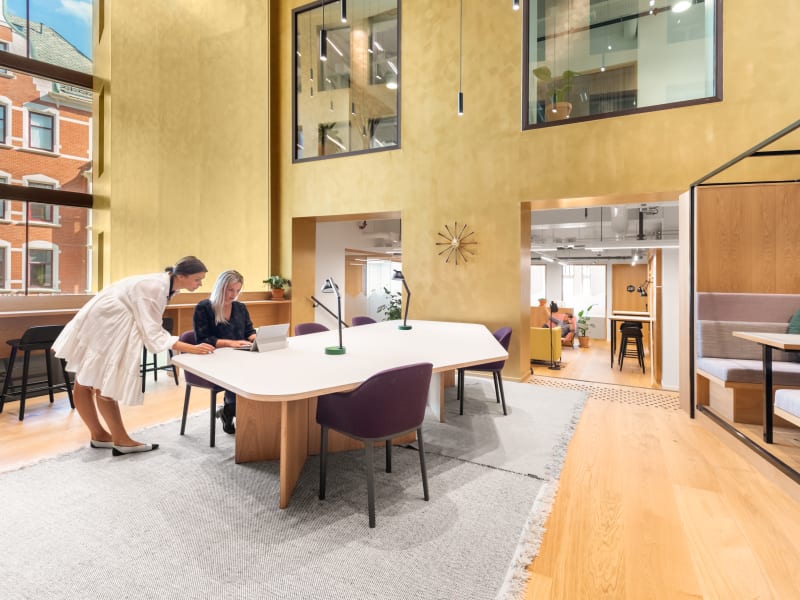 1 Person Coworking Desk