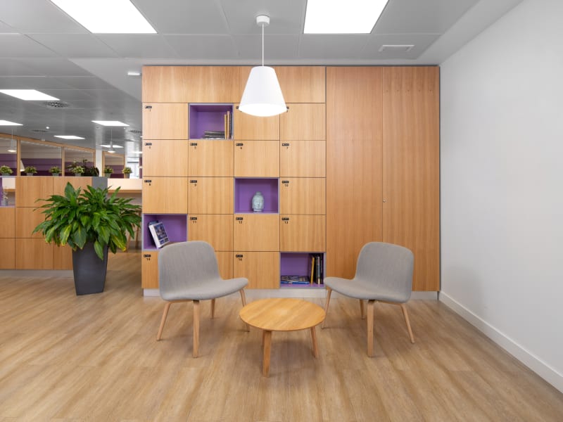 1 Person Coworking Desk