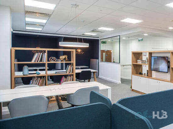 3 Person Coworking Desk