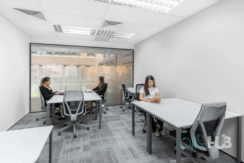 3 Person Coworking Desk