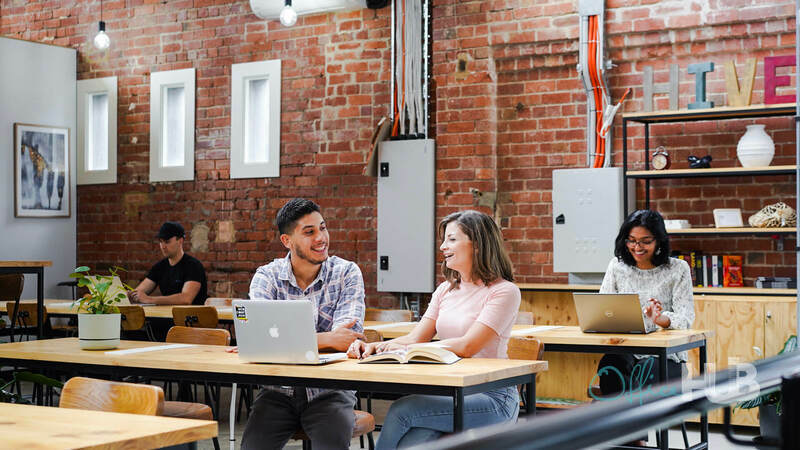 1 Person Coworking Desk