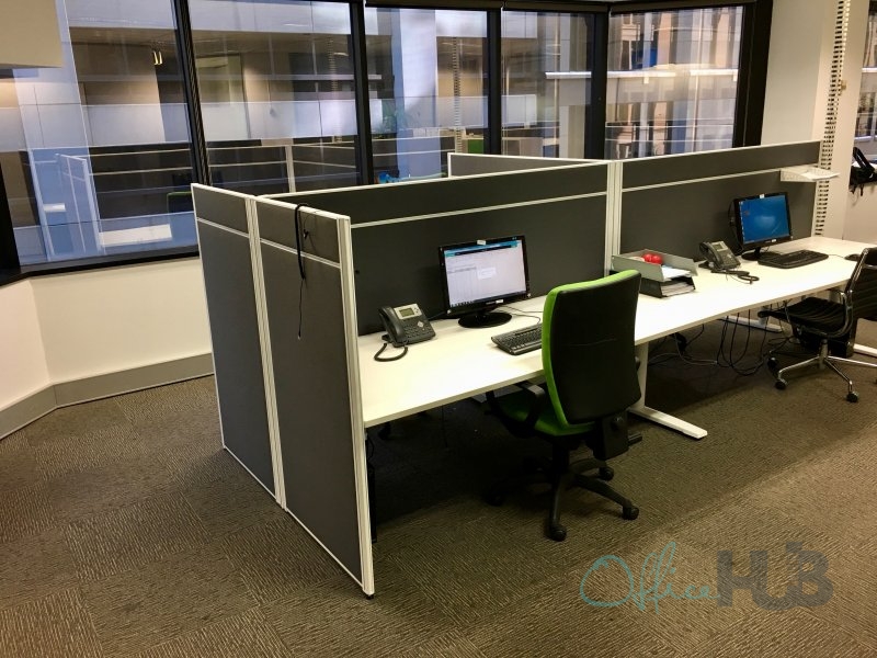 6 Person Coworking Desk