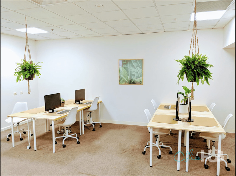 1 Person Coworking Desk