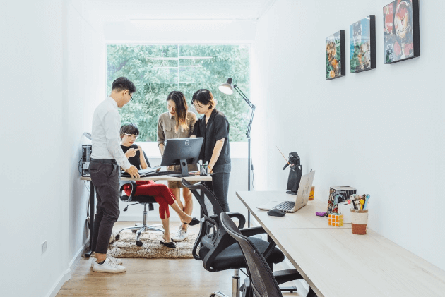 5 Person Private Office