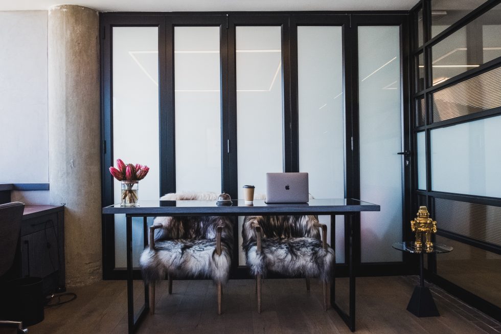 3 Person Coworking Desk