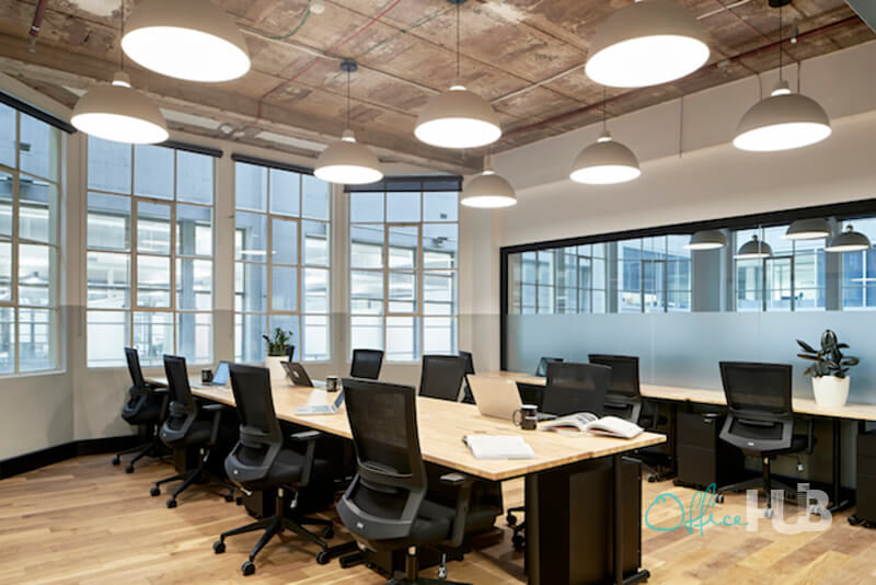 3 Person Coworking Desk