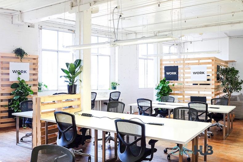 1 Person Coworking Desk