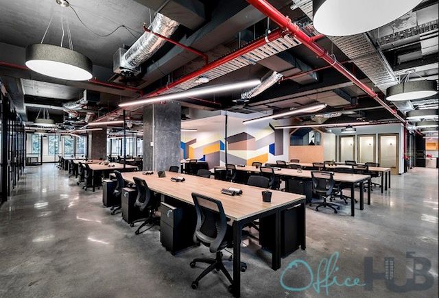 4 Person Coworking Desk