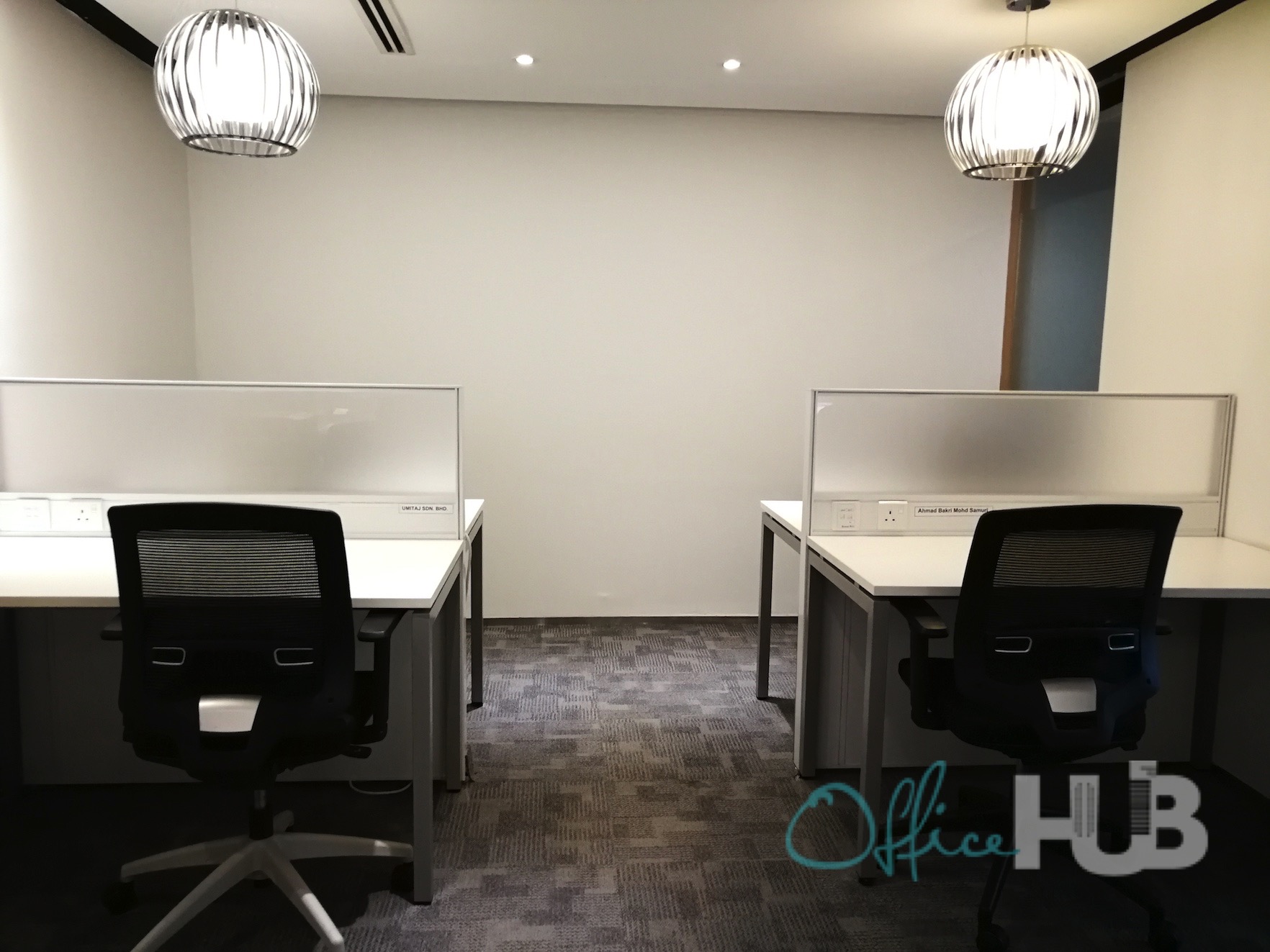 2 Person Coworking Desk