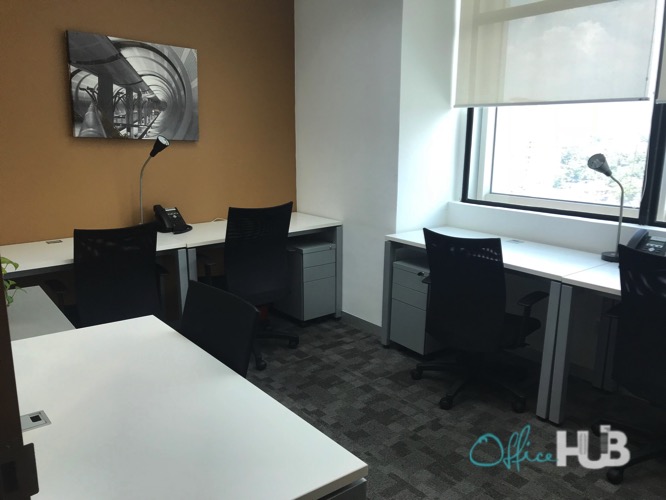 5 Person Coworking Desk