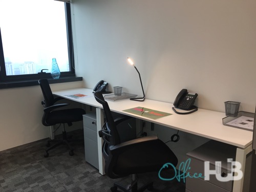 3 Person Coworking Desk