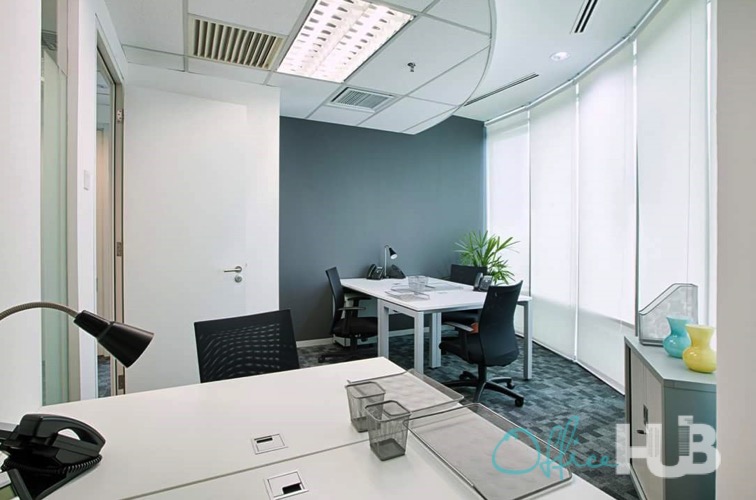 3 Person Coworking Desk