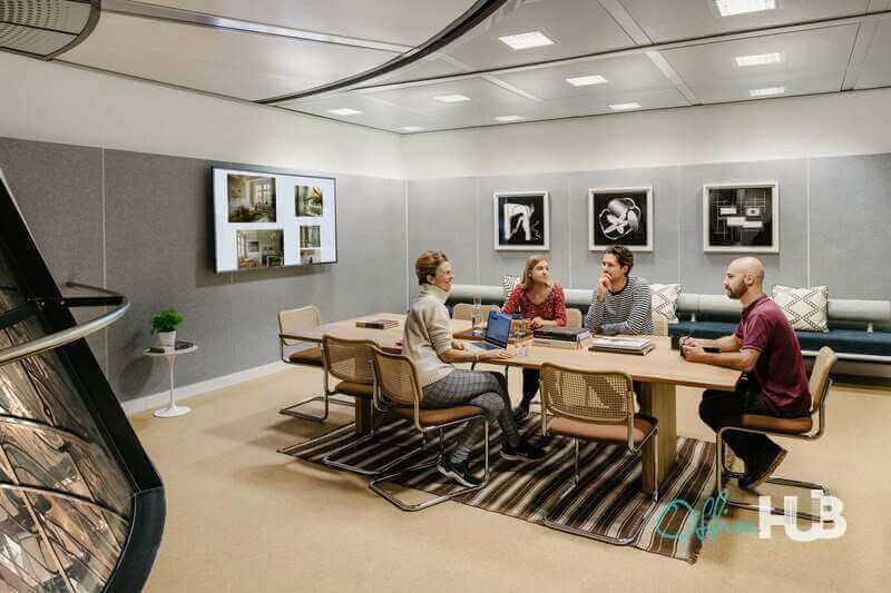 3 Person Coworking Desk