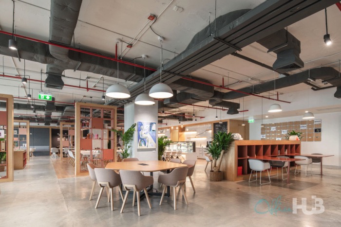 3 Person Coworking Desk