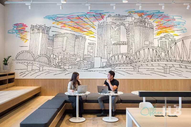 1 Person Coworking Desk