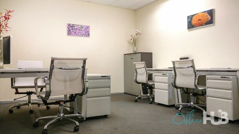 3 Person Coworking Desk