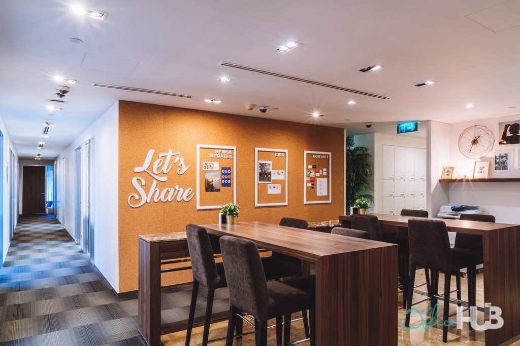 1 Person Coworking Desk