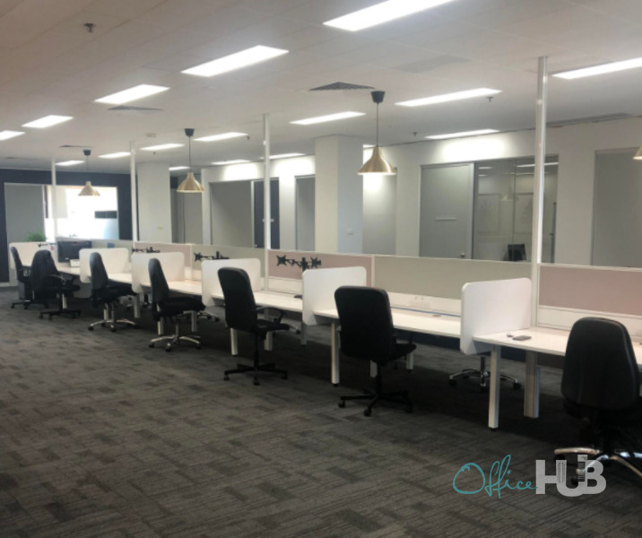 3 Person Coworking Desk