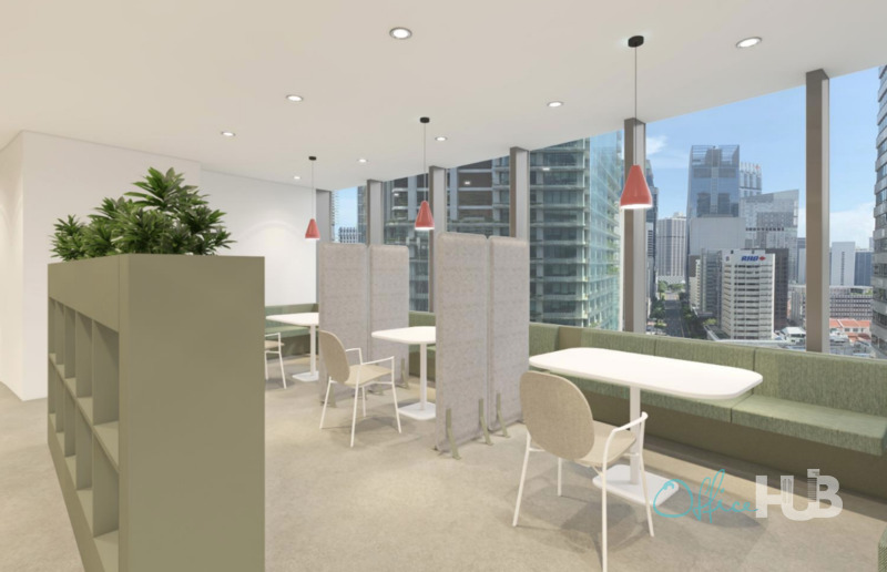 1 Person Coworking Desk