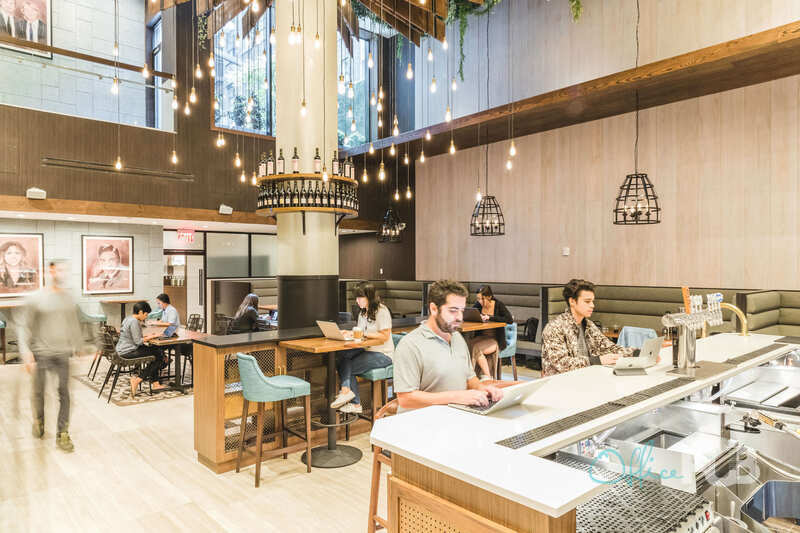 3 Person Coworking Desk