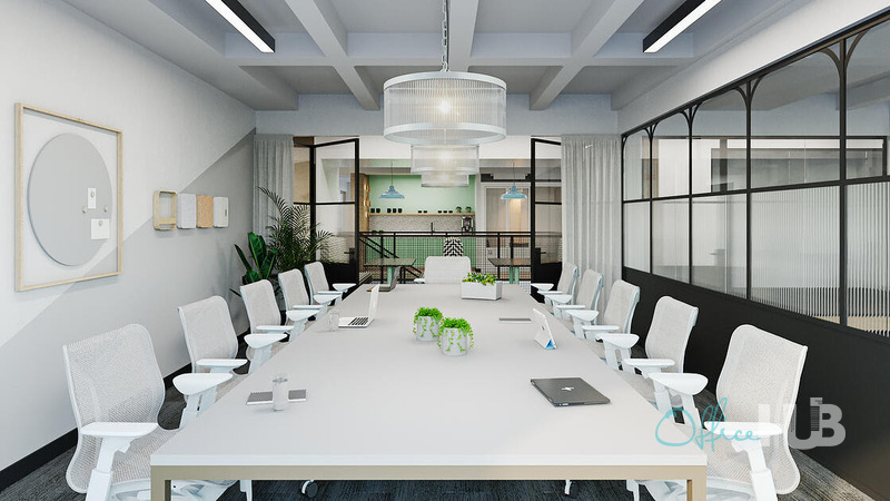 1 Person Coworking Desk