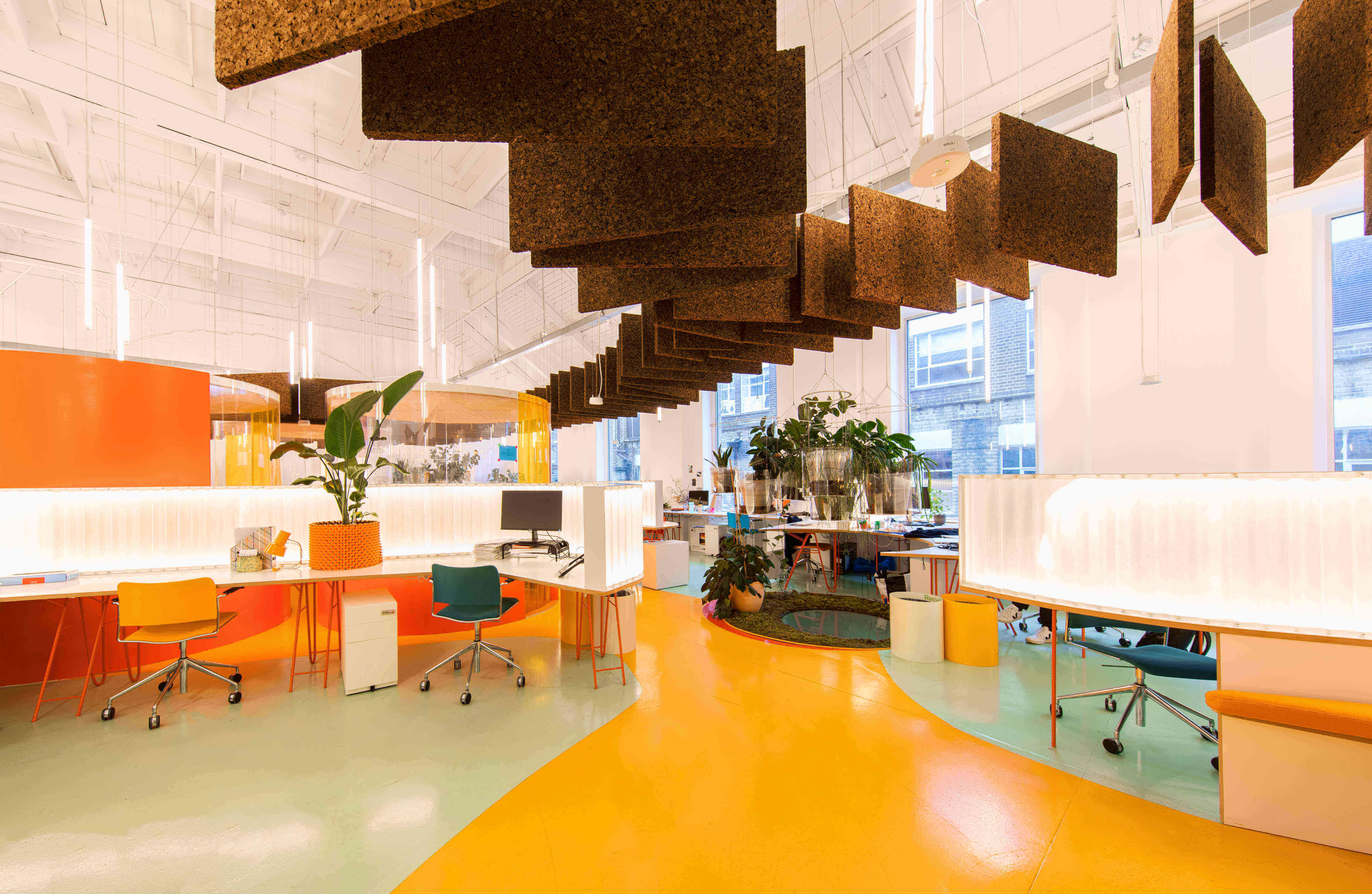 1 Person Coworking Desk