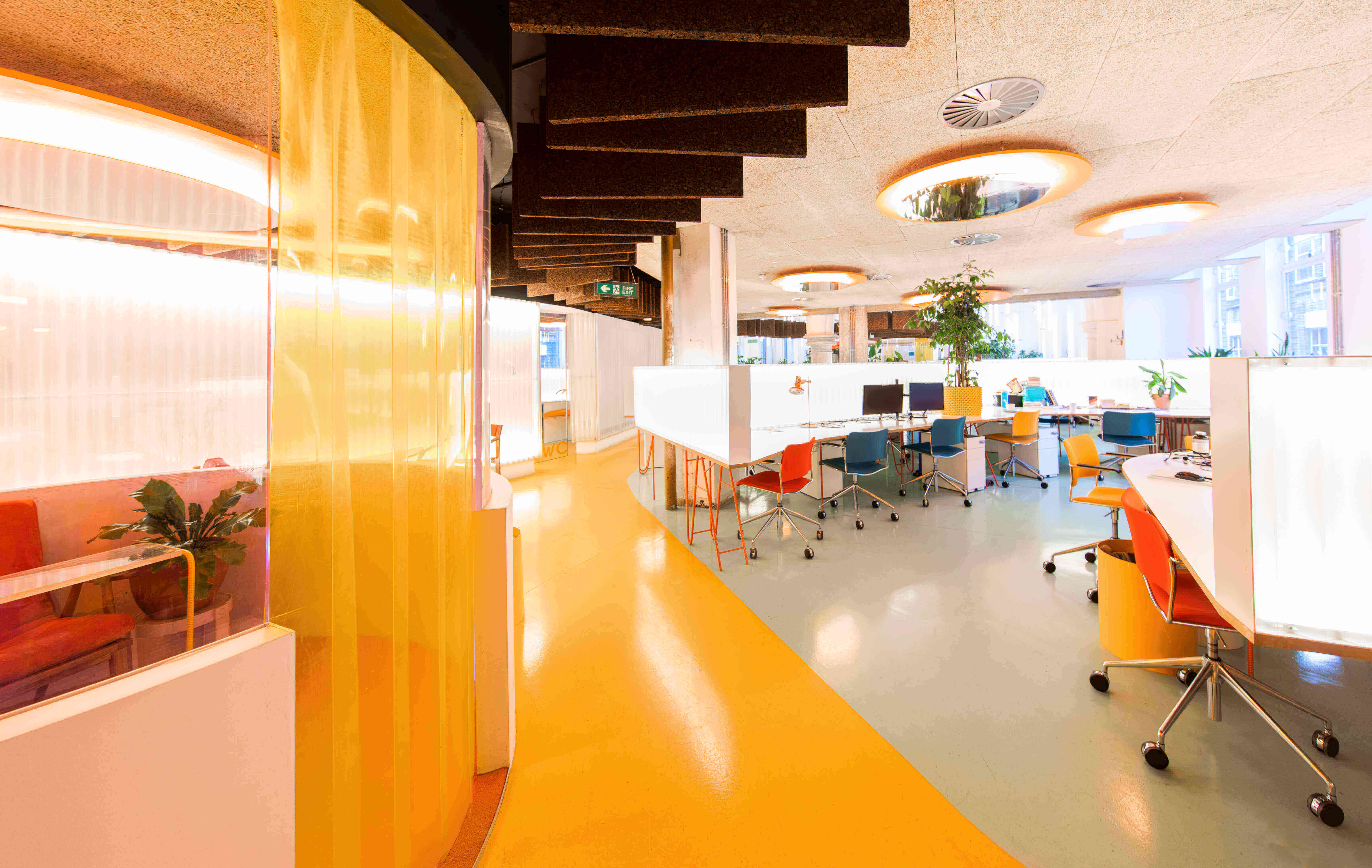 2 Person Coworking Desk