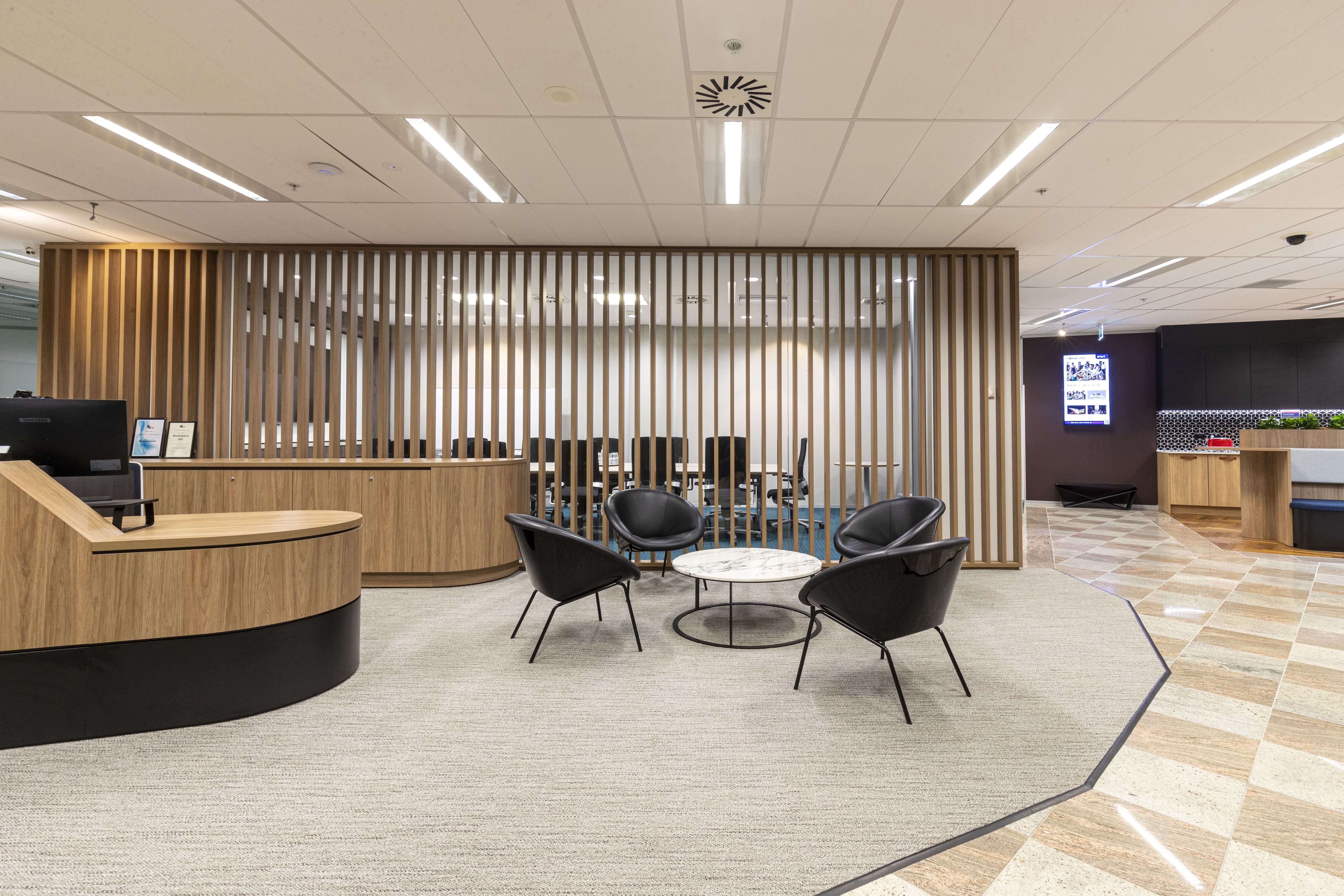 3 Person Coworking Desk