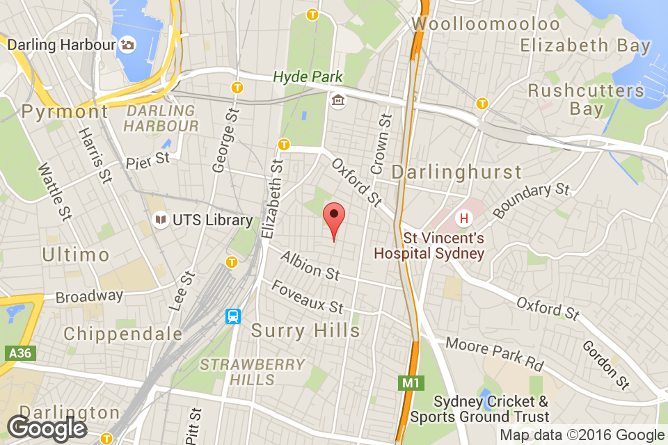 Surry Hills Nsw Map Coworking, Shared, Private & Serviced Offices In 133 Reservoir St, Surry  Hills | 133 Reservoir St, Surry Hills Nsw 2010, Australia