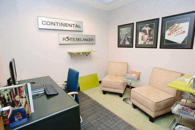 3 Person Coworking Desk