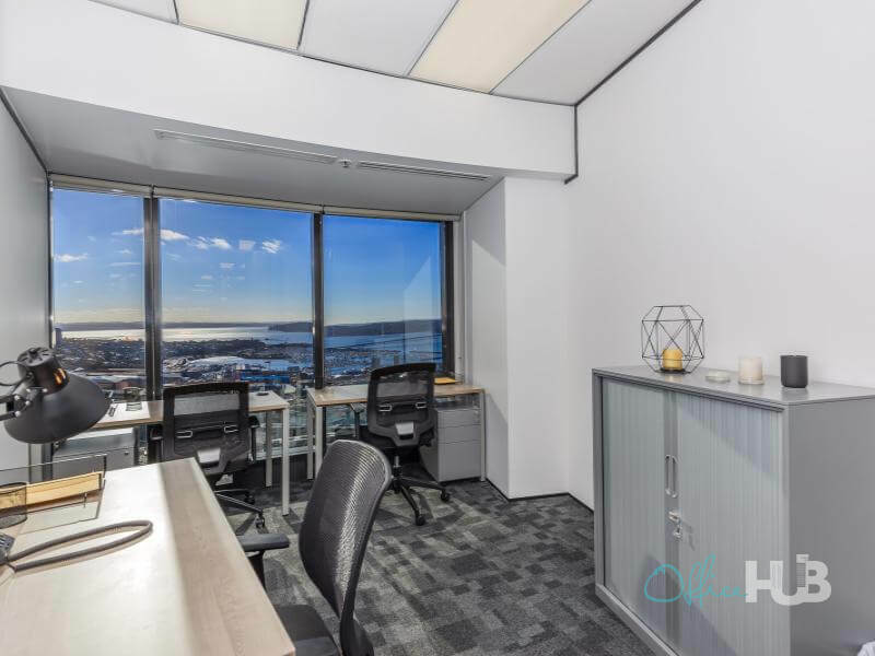 3 Person Coworking Desk