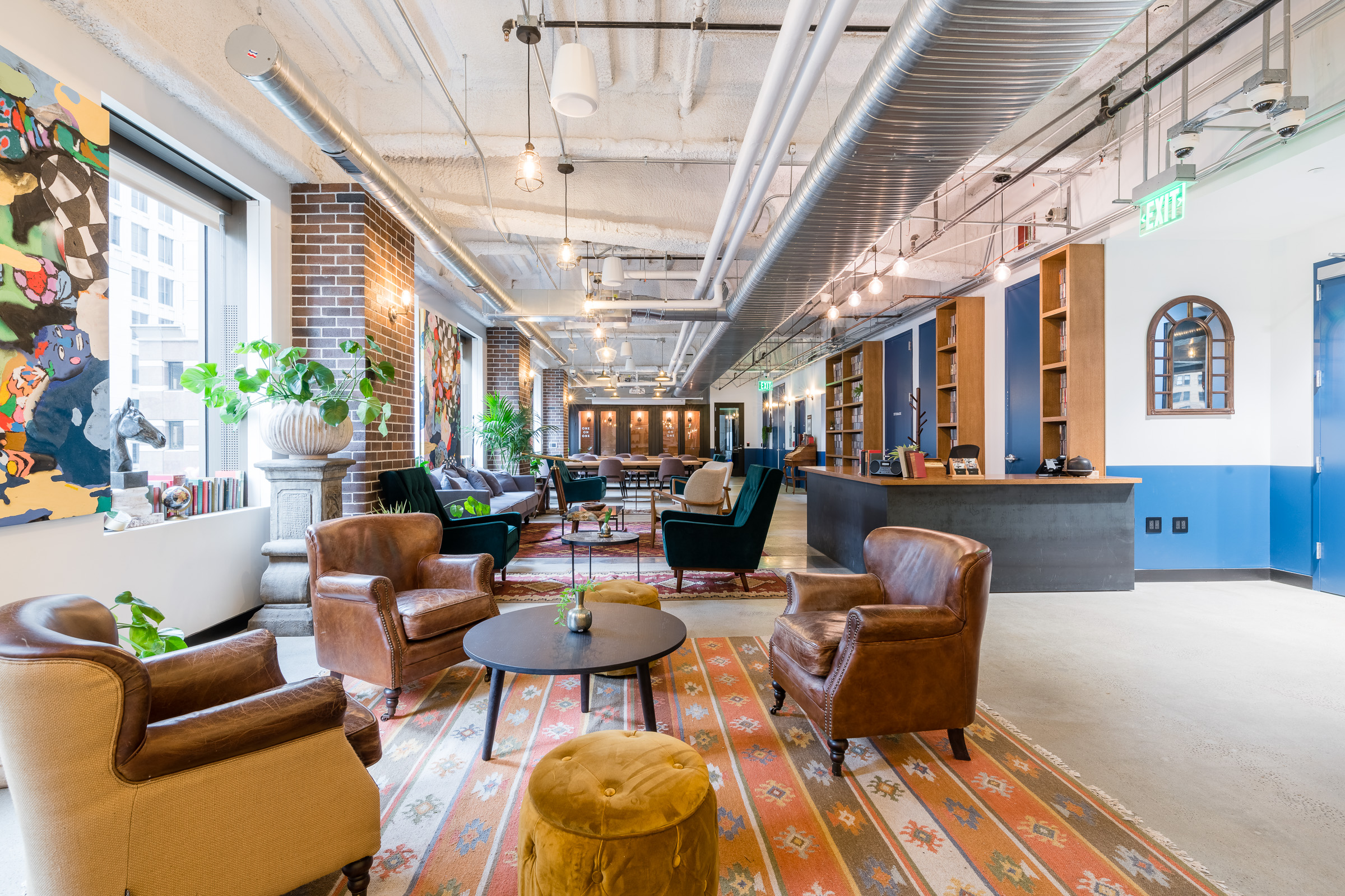 1 Person Coworking Desk